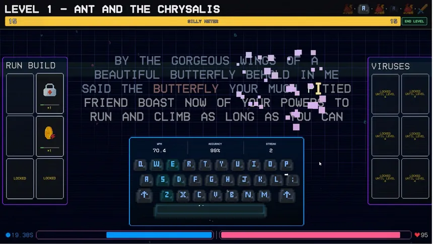 Скриншот 2 к игре Silly Typing Game