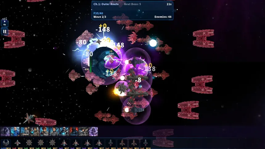 Скриншот 3 к игре Idle Starfleet