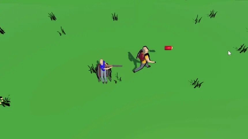 Скриншот 2 к игре Two to Roll: Shotgun Survivors