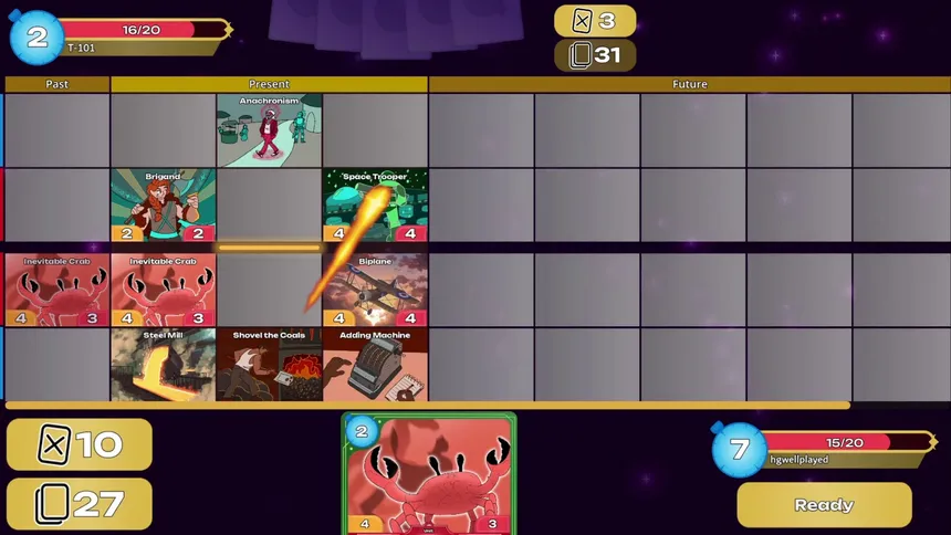 Скриншот 1 к игре Chrono Cards