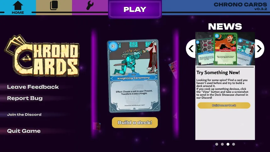 Скриншот 6 к игре Chrono Cards