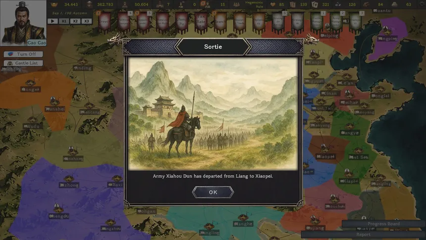 Скриншот 4 к игре History of Kingdoms: Three Kingdoms