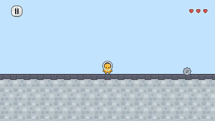Скриншот 1 к игре Astro Hop: Moon