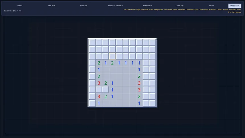 Скриншот 1 к игре Minesweeper: Unlimited Expansion