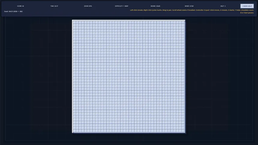 Скриншот 4 к игре Minesweeper: Unlimited Expansion