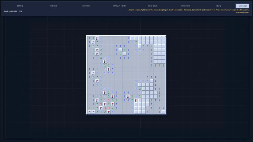 Скриншот 5 к игре Minesweeper: Unlimited Expansion