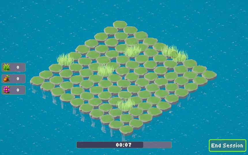 Скриншот 1 к игре Tiny Grass Garden: Cozy Idle