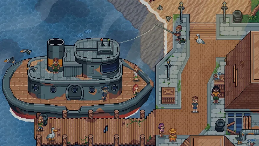 Скриншот 1 к игре Tideborne Haven