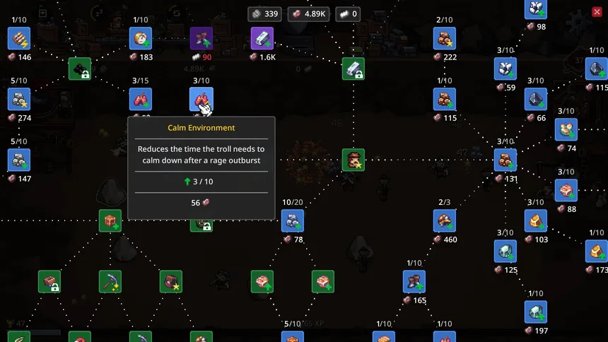 Скриншот 2 к игре Fantasy Miner: Idle Depths