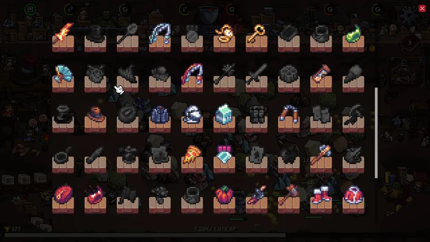 Скриншот 3 к игре Fantasy Miner: Idle Depths
