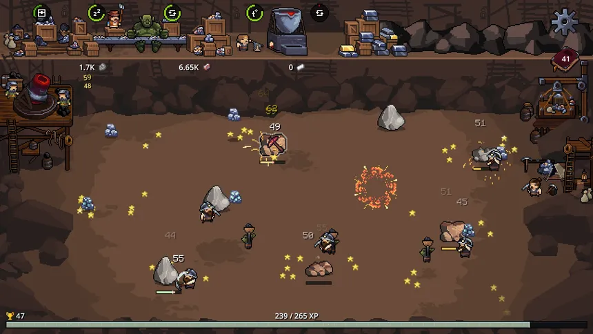 Скриншот 4 к игре Fantasy Miner: Idle Depths