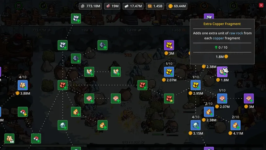 Скриншот 5 к игре Fantasy Miner: Idle Depths