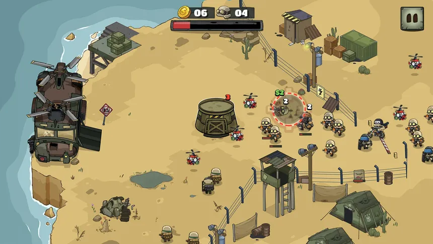 Скриншот 3 к игре Metal Soldiers: Incremental Defense
