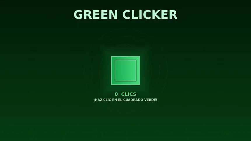 Скриншот 1 к игре Green Clicker