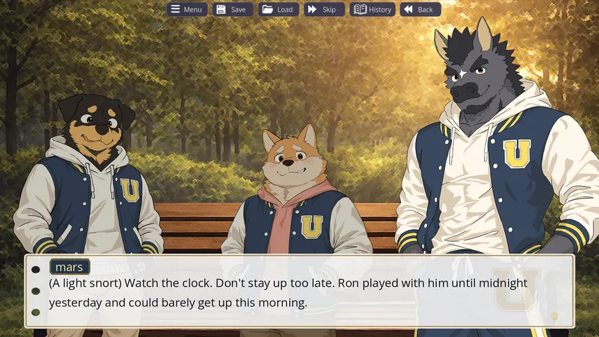 Скриншот 5 к игре StellarUniversity:FurryHearts