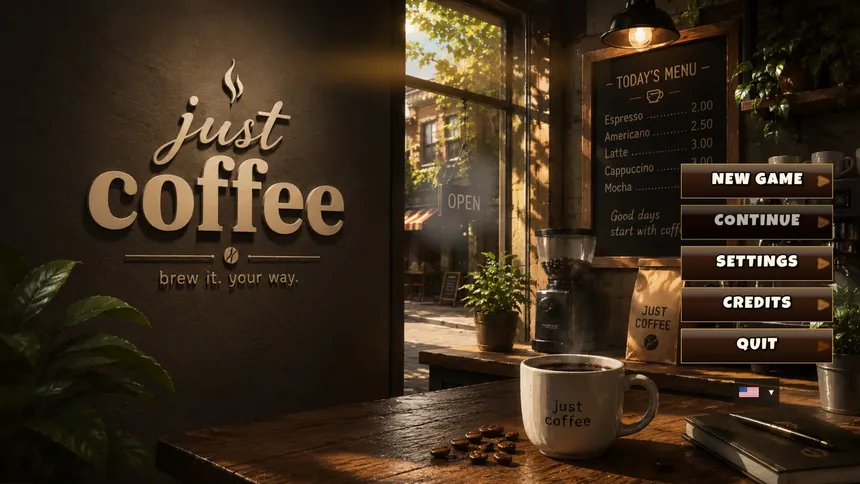 Скриншот 1 к игре Just Coffee Simulator