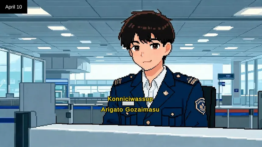 Скриншот 1 к игре Good Gaijin, Bad Gaijin