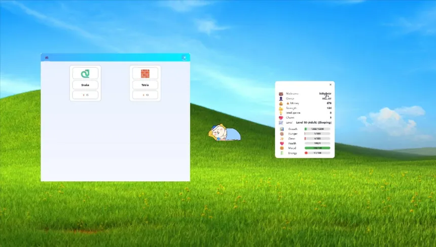 Скриншот 1 к игре Deskpet Engine
