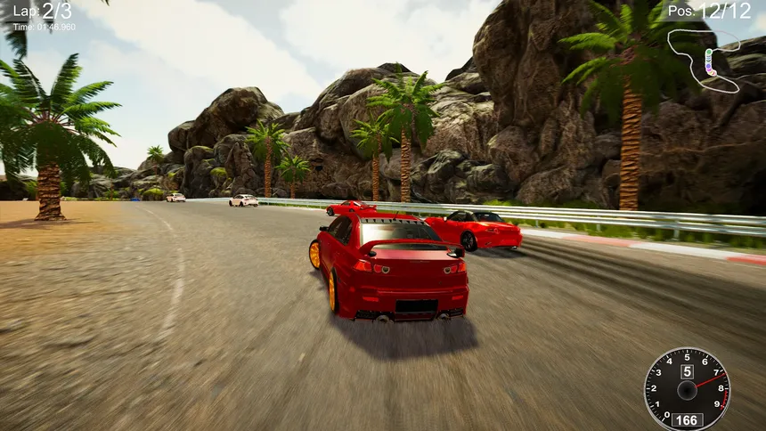 Скриншот 1 к игре CarSim Racing