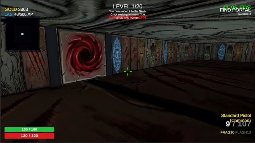 Скриншот 4 к игре CRYPTSHOOTER