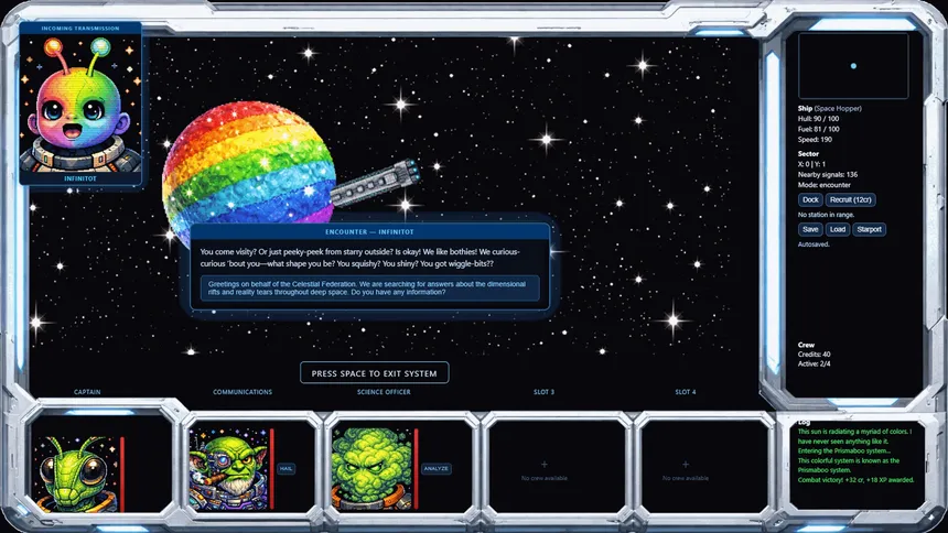 Скриншот 4 к игре Galaxiwilds