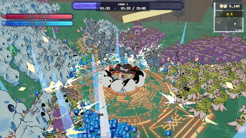 Скриншот 3 к игре 幻想郷大激突 : Touhou Impact