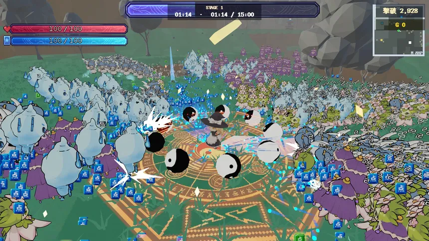Скриншот 5 к игре 幻想郷大激突 : Touhou Impact