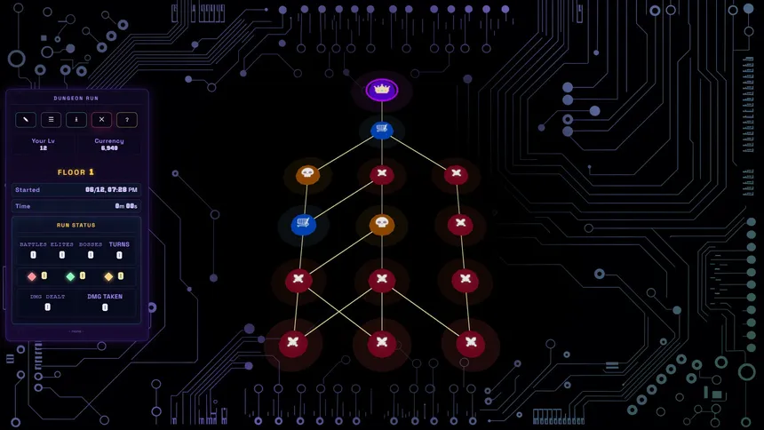 Скриншот 3 к игре Dice Tech Dominion - Enter the Shadow Circuit