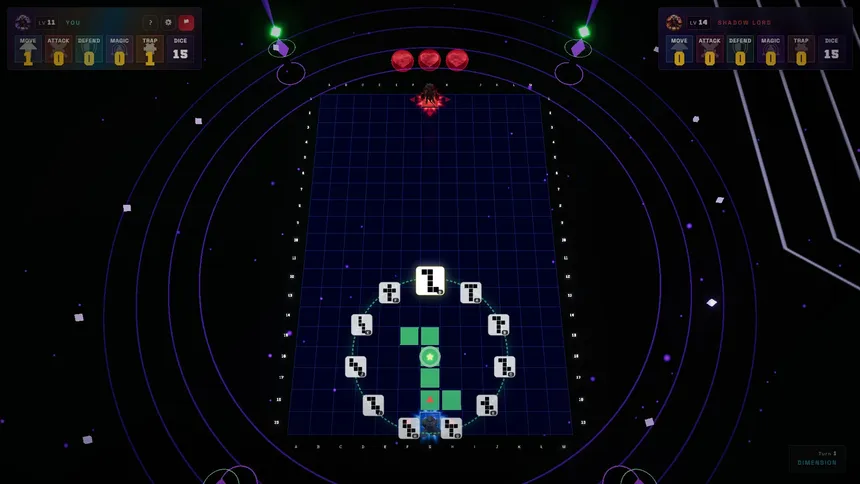 Скриншот 4 к игре Dice Tech Dominion - Enter the Shadow Circuit