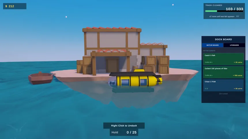 Скриншот 1 к игре Cleaning The Ocean