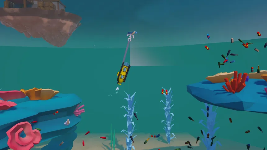 Скриншот 3 к игре Cleaning The Ocean