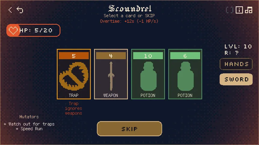 Скриншот 1 к игре Scoundrel