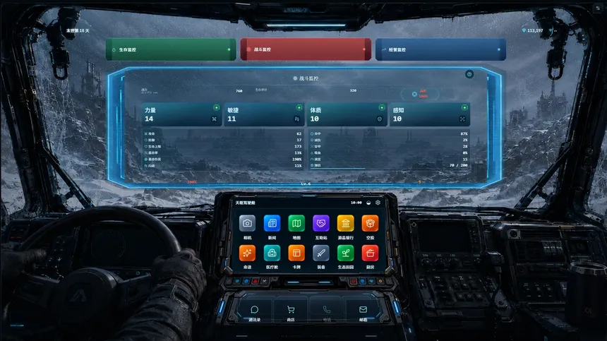 Скриншот 2 к игре 末世：我有一辆房车