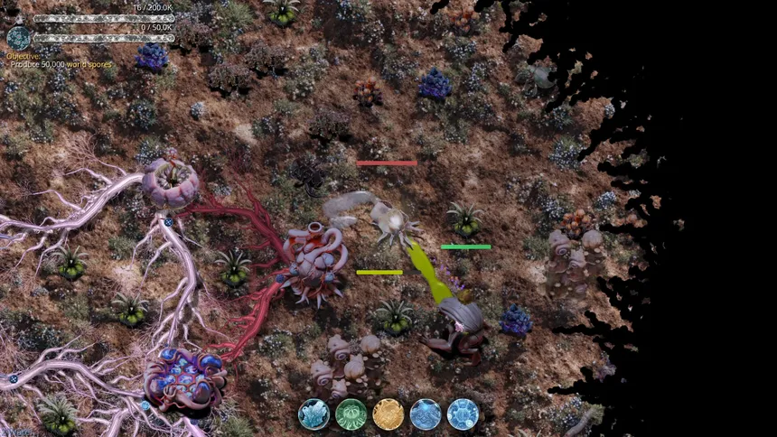 Скриншот 5 к игре Mycelium Conquest
