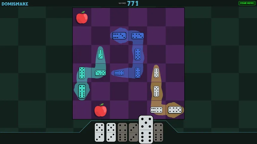 Скриншот 1 к игре DOMISNAKE