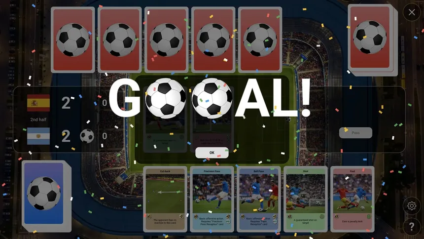 Скриншот 2 к игре Match Cards: Football