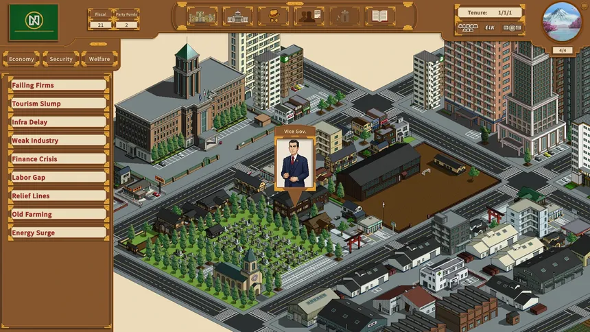 Скриншот 2 к игре The Prime Minister's Crest: Path to Power