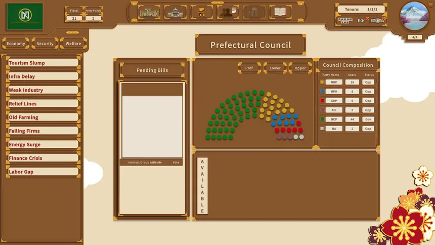 Скриншот 6 к игре The Prime Minister's Crest: Path to Power