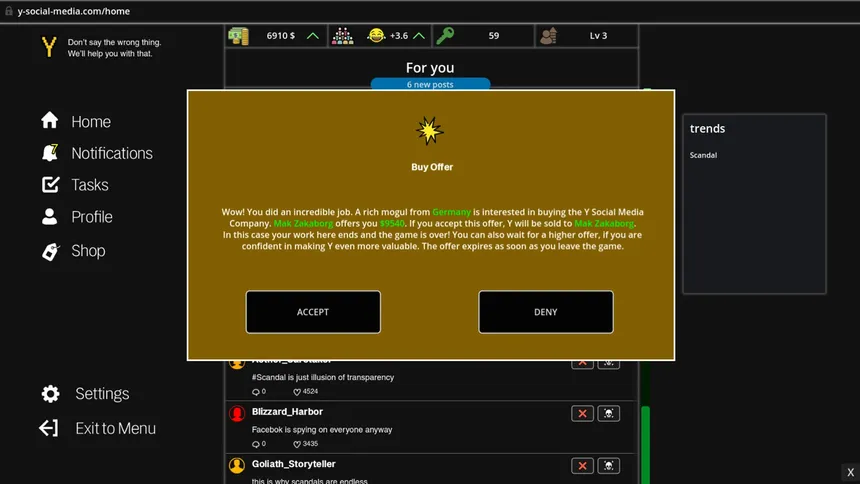 Скриншот 4 к игре Y: Solo Mod Simulator