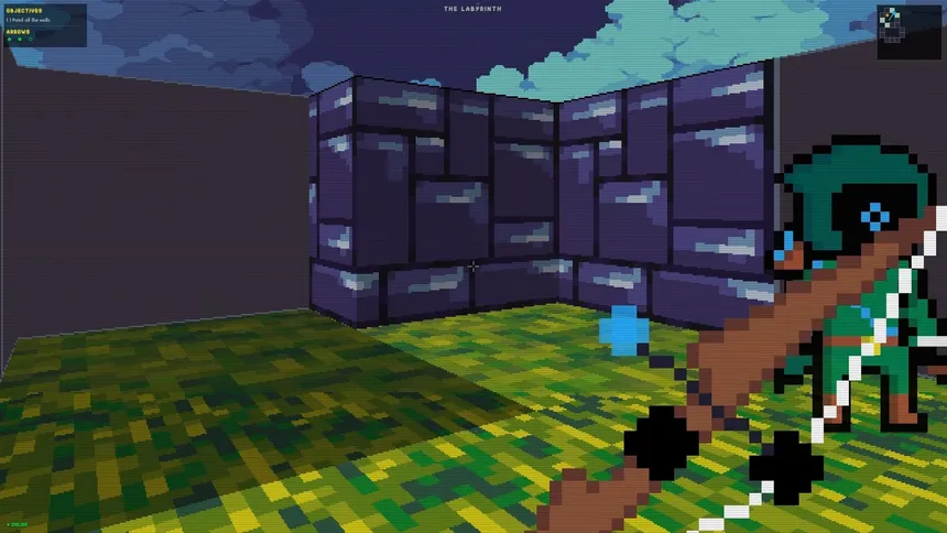 Скриншот 1 к игре INKOCHET: Paint The Walls With Your Arrows!