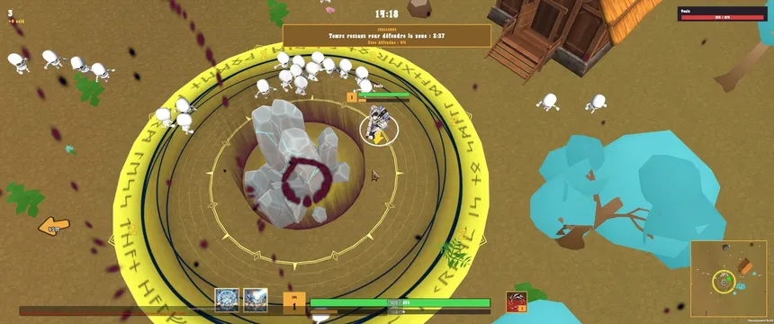 Скриншот 3 к игре SwarmFall