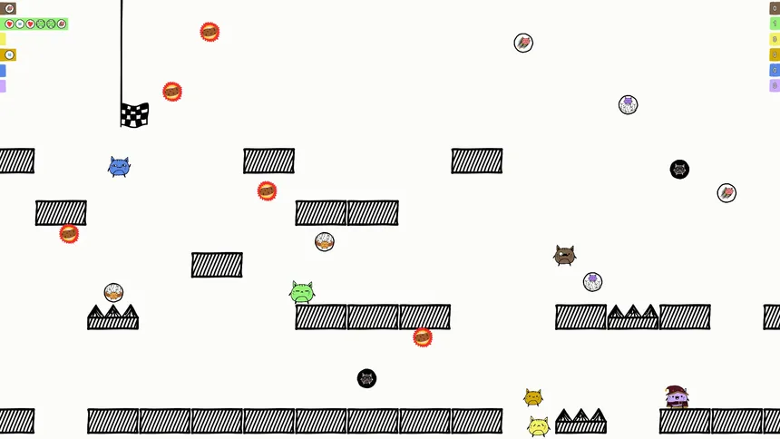 Скриншот 2 к игре Bumper Cats: Last Cat Standing