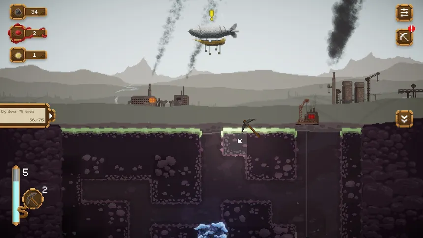 Скриншот 1 к игре Drill Deep
