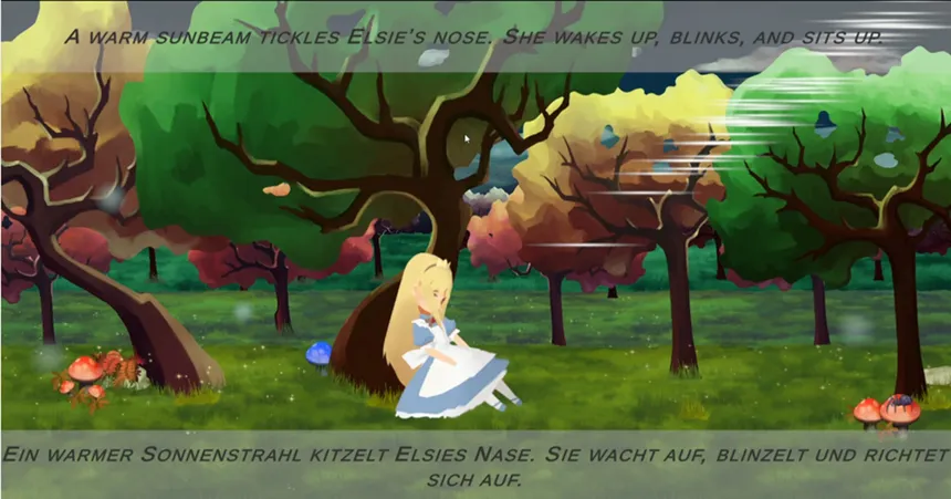 Скриншот 1 к игре Elsie - A Fairy Tale