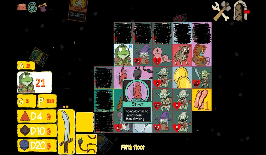 Скриншот 4 к игре Crypt Capers and Dungeon Dabblers