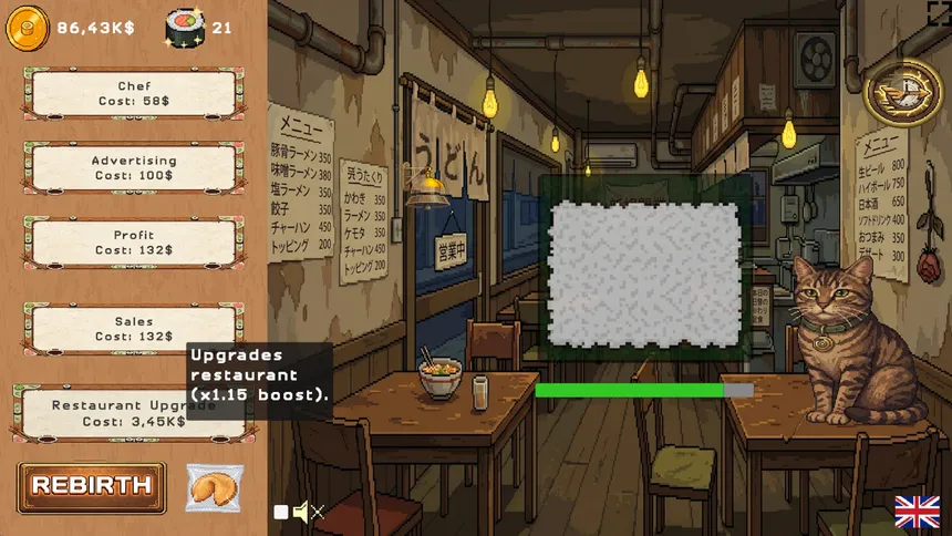 Скриншот 1 к игре Sushi Idle Clicker