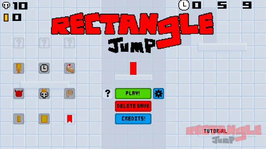 Скриншот 1 к игре Rectangle Jump