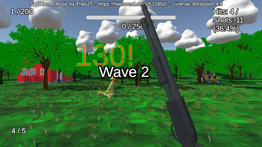 Скриншот 1 к игре Another Zombie Shooter