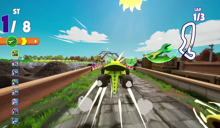 Скриншот 6 к игре Blaze and the Monster Machines: Axle City Racers