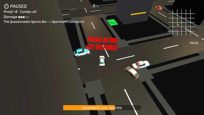 Скриншот 1 к игре Drunk Parking